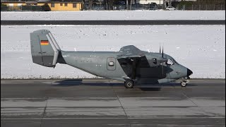 RARE PZL M28 Skytruck DCPDB at Innsbruck [upl. by Kallick]