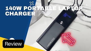 Evatronic 27000mAh Power Bank 140W Portable Charger Review [upl. by Nilerual]