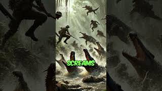 Soldiers vs Saltwater Crocodiles 🐊⚔️ ancient history ww2stories [upl. by Cardew]