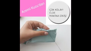 Dikiş Makinan Yok Mu Elde Makina Dikişi Nasıl Yapılır [upl. by Oleg]