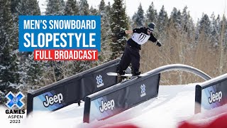 Jeep Men’s Snowboard Slopestyle FULL COMPETITION  X Games Aspen 2023 [upl. by Chimene]