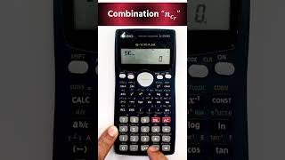 How to Find Combinations on a Casio Scientific Calculator [upl. by Pine763]