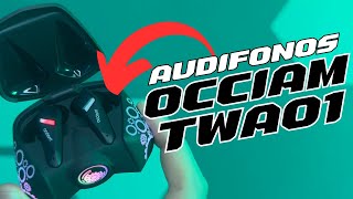 UNBOXING amp REVISADO Auriculares Bluetooth Gamer OCCIAM  TWA01 [upl. by Osyth]