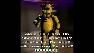 La Evolucion De La Voz De Golden Freddy En 1 Video [upl. by Sashenka]