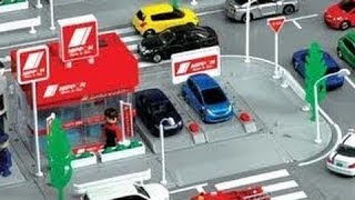 Tomica Town Nippon RentaCar （Without the plarail Unboxing review 【Tomica Town】00139enc [upl. by Africah]