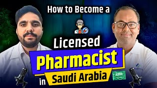 How to Become a Licensed Pharmacist in Saudi  Registration Exam Procedure Salary [upl. by Hiasi]