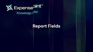 Report Fields [upl. by Nollahs]