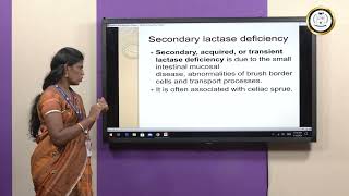 Defects in Digestion and Absorption of Carbohydrates  Ms E Jancy Mary [upl. by Ashleigh]