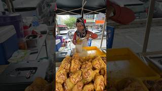 Cucur udang dengan tauhu begedil akak ni sedap geng [upl. by Leik]