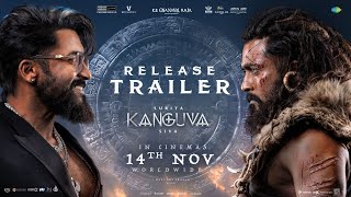 Kanguva Telugu  Release Trailer  Suriya  Bobby Deol  Siva  Devi Sri Prasad  Studio Green [upl. by Anerak]