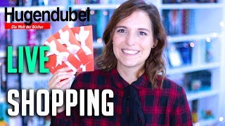 LIVE BUCH SHOPPING bei HUGENDUBEL  Mein Mann kauft Bücher ein  Haul amp Gewinnspiel  melodyofbooks [upl. by Sac677]