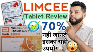 Limcee Tab Review 🍊 उपयोग ओर जानकारी  Vitamin C Skin को गोरा करता है  Gyanear The Medical Channel [upl. by Belldame]