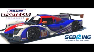 iRacing VR  Falken Tire Sports Car Challenge in the Ligier JS P320 at Sebring [upl. by Ainesy]