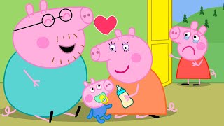 Mummy Pig dont abandon baby Peppa Pig   Peppa Pig Funny Animation [upl. by Sikata781]