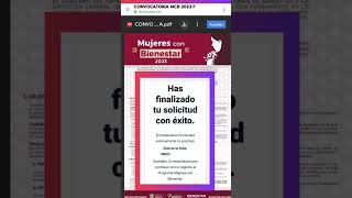 ¿Que sigue después de validar mi correo 👧 MUJERES CON BIENESTAR 2023 🔴¿Cómo recupero mi folio 📁 [upl. by Nibaj640]