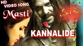 Masti  quotKannalidequot HD Video Song  feat Upendra Jenifer Kotwal I Jhankar Music [upl. by Aehtrod]