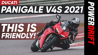 2021 Ducati Panigale V4S  Unleash the Beast  First Ride Review  PowerDrift [upl. by Selij]