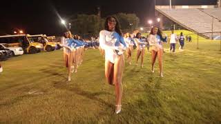 Mckinley High Marching Band and Pantherettes Marching out vs Capitol 201819 [upl. by Bondy]