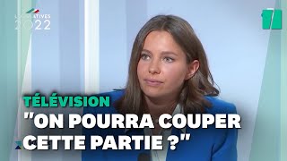 Sur France 3 le naufrage de Mélanie Fortier candidate RN aux législatives [upl. by Eimmac]