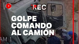 GOLPE COMANDO AL CAMIÓN  PERSECUCIÓN FRENÉTICA CONTRA MOTOCHORROS  🔴REC [upl. by Akisej]