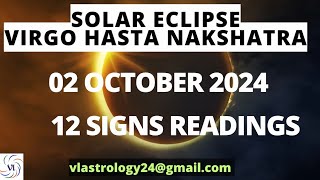 Remedies for Solar Eclipse on 02 October 2024 by VL solareclipse virgo vedicastrology eclipse [upl. by Nathan]