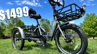 The Cheapest ETrike is Much Better Than Expected Lectric XP Trike Review [upl. by Ayhdiv]