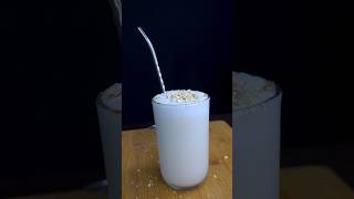 Banana Milkshake asmr shorts [upl. by Nairadal]