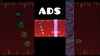 Geometry Dash ADS shorts deluxe12 [upl. by Morette]