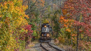 The Final Fall Shove on The Colebrookdale Railroad [upl. by Atirres]