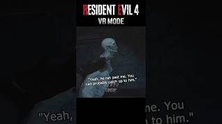 Regenerador Is Looking For Leon  RESIDENT EVIL 4 REMAKE VR Mode residentevil residentevil4 [upl. by Sheline]