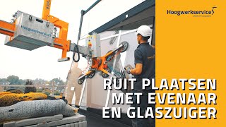 Glas plaatsen met GGA1000 insteker  Glaszuiger 💪 [upl. by Robbie]