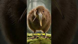 Kiwi Birds 3 Quick and Fun Facts kiwi facts shorts [upl. by Airdnaxila]