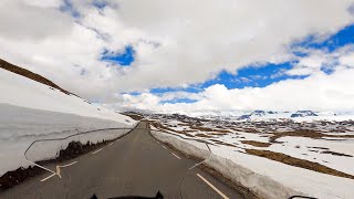 Sognefjell in 4K und voller Länge 110km von Gaupne nach Lom Skandinavien 2022 Folge 06 Sognefjell [upl. by Chil]