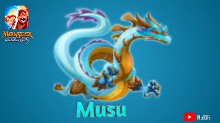 Hoe To Breed Musu  Monster Legends [upl. by Sadie764]