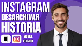 Como Desarchivar Una Historia De Instagram método nuevo [upl. by Amasa]