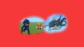 Scientist Toilet Vs Shinic And Shin Tails Epic Minecraft Fight [upl. by Ainosal]