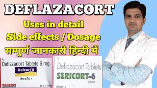 Deflazacort tablets  Deflazacort tablet 6 mg  Defcort tablet  Sericort tablet uses Side effects [upl. by Annerb82]