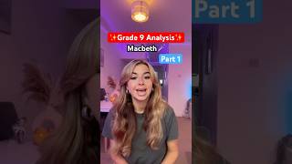 Macbeth Grade 9 Analysis🗡️ Part 1 [upl. by Ezara]