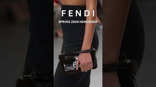 FENDI SPRING 24 RUNWAY HANDBAGS [upl. by Seow]