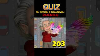 Patente B quiz difficili e ingannevoli  Attraversamento pedonale quizpatenteb [upl. by Virginia]