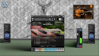 NATIVE INSTRUMENTS STRUMMED ACOUSTIC 2  PLAYING ALL PRESETS [upl. by Ysirhc]