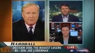 Hardball Decision 08 Biggest Losers List Nov 6 2008 [upl. by Eirual]