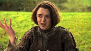 Game of Thrones Roast Joffrey  Maisie Williams Lists Her Hated Joffrey Moments HBO [upl. by Ayiotal335]