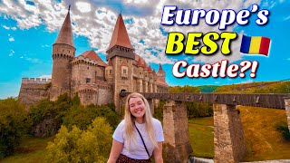 Real Life Romanian FAIRYTALE in Transylvania  Visiting Corvin Castle  Hunedoara Castle 🏰 Romania [upl. by Monney165]