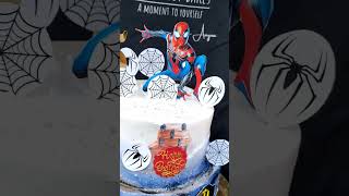 buttercupbakes Take a bite and feel the superpowers kick in spiderman new cake shortsviral [upl. by Franchot]