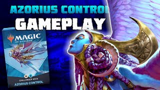 Azorius Control Challenger Deck Gameplay Magic Arena [upl. by Ttegirb103]