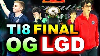 OG vs PSGLGD  TI8 GRAND FINAL  BEST LEGENDARY  THE INTERNATIONAL 2018 DOTA 2 [upl. by Nagem]