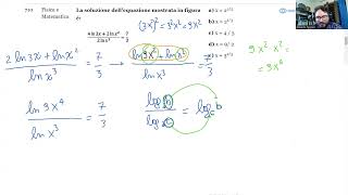 📐 Luglio 2024  Fisica e matematica n° 710   4 ln 3x  2 ln x²   2 ln x³  73 La soluzione del… [upl. by Bezanson]