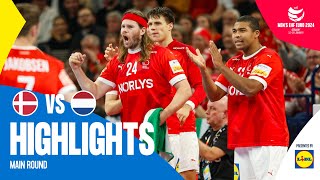 Who can stop them 😳  Denmark vs Netherlands  Highlights  Mens EHF EURO 2024 [upl. by Smoot]