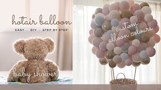 How to make a Dollar Tree Balloon Arch no stand required🎈 [upl. by Upton57]